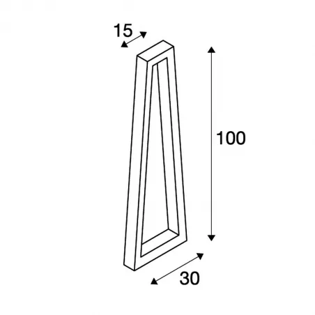 Lampy-ogrodowe-stojace - stojąca lampa ogrodowa bookat antracyt 12.5w cob led 3000k ip44 slv 