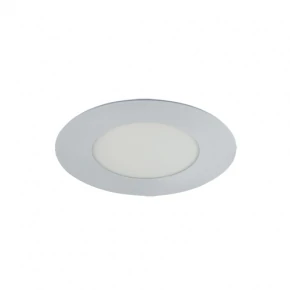 Oprawy-sufitowe - dekoracyjna oprawa sufitowa led biała 3w 6500k slim led c 02809 ideus