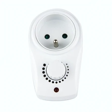 Gniazdka-radiowe - ściemniacz z gniazdkiem sieciowym z/u 280w or-ae-13114 orno 