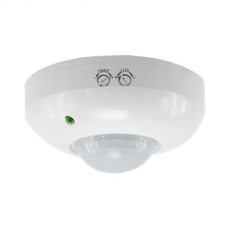 Czujniki-ruchu - czujnik ruchu agent pir white 03697 ideus 