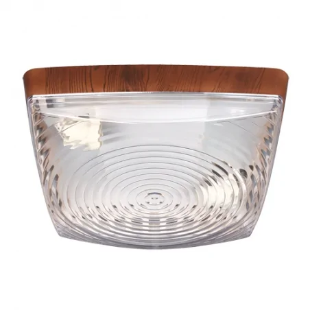 Plafony - plafon square classic walnut 01990 ideus 