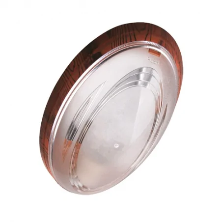 Plafony - plafon ninova wall fixture walnut 02031 ideus 