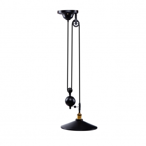Lampy-sufitowe - wisząca lampa sufitowa alcatras black vo1826 volteno