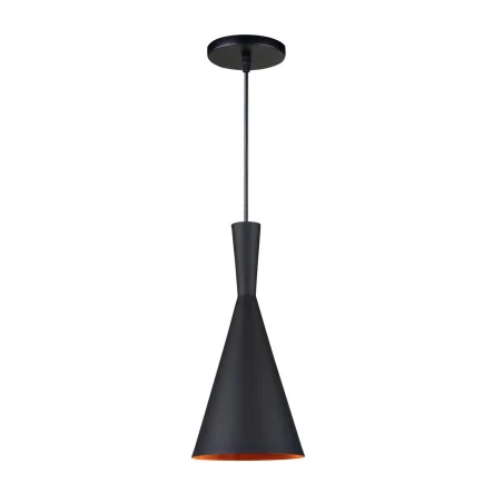 Lampy-sufitowe - lampa wisząca emi black a vo0894 volteno 