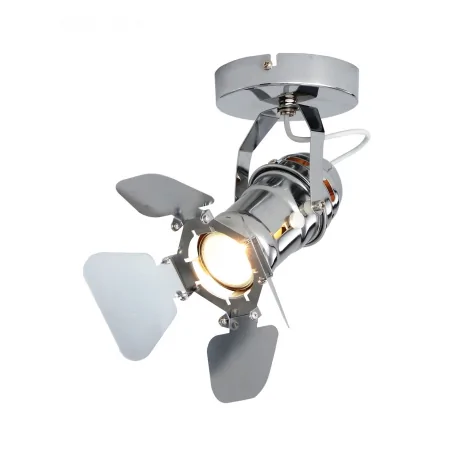 Oswietlenie-sufitowe - wiszący reflektor pojedynczy chrom vo1862 volteno 