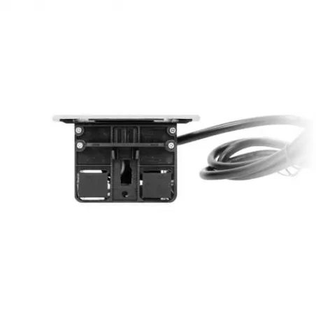 Gniazda-meblowe - gniazdo wpuszczane w blat z przesuwaną pokrywą i przewodem 1,5m 3x2p+z or-gm-9008/b-g orno 