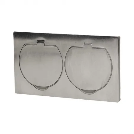 Gniazda-podwojne-podtynkowe - gniazdo elektryczne kontakt podwójny hermetyczny podtynkowy ip55 or-ae-1398 orno 