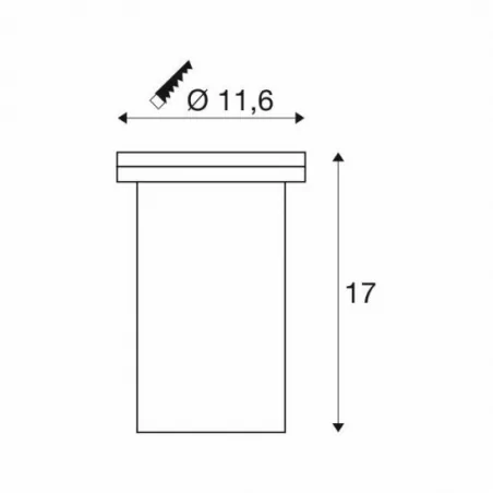 Oprawy-led-zewnetrzne - okrągła oprawa najazdowa szczotkowana stal nierdzewna 35w gu10 dasar exact gu10 228430 spotline 