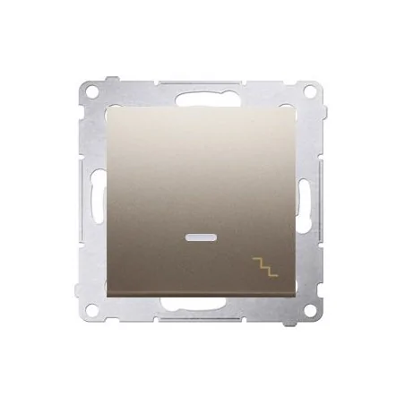 Wylaczniki-schodowe - włącznik schodowy z podświetleniem złoty dw6al.01/44 simon 54 kontakt-simon 