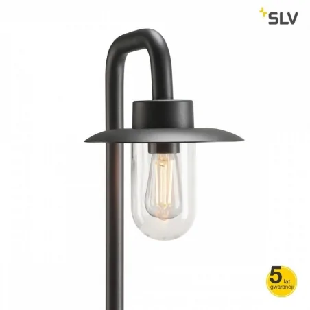 Lampy-ogrodowe-stojace - lampa ogrodowa molat e27 antracyt slv 
