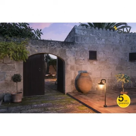 Lampy-ogrodowe-stojace - lampa ogrodowa molat e27 antracyt slv 