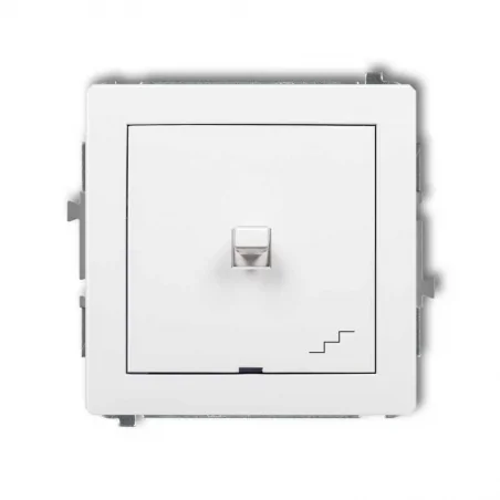 Wylaczniki-amerykanskie - włącznik schodowy w stylu amerykańskim biały dwpus-3 deco karlik 