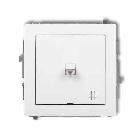 Wylaczniki-amerykanskie - włącznik krzyżowy amerykański w kolorze białym dwpus-6 deco karlik 