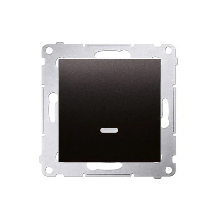 Wylaczniki-jednobiegunowe - włącznik jednobiegunowy z podświetleniem antracyt dw1al.01/48 simon 54 kontakt-simon 