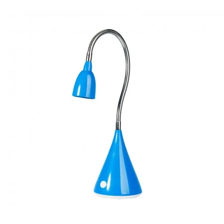 Lampki-biurkowe - lampka na biurko niebieska led alice vo0457 volteno 