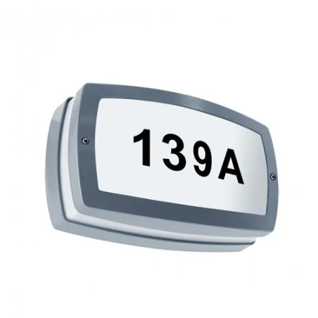 Oprawy-led-zewnetrzne - oprawa zewnętrzna z podświetlanym numerem domu solina led 03686 ideus 