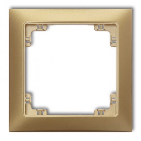 Ramki-pojedyncze - złota ramka pojedyncza 29drso-1 deco soft karlik