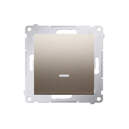 Wylaczniki-jednobiegunowe - włącznik jednobiegunowy złoty dw1al.01/44 simon 54 kontakt-simon 