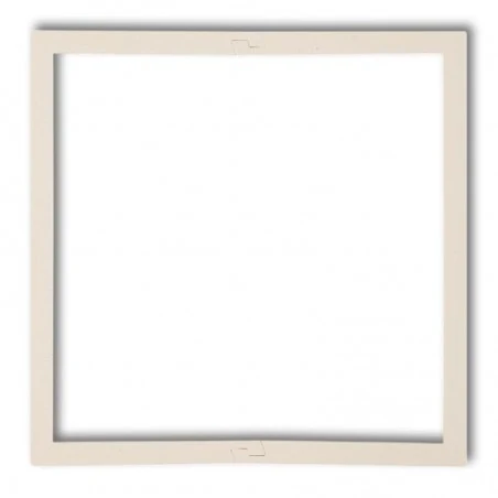 Osprzet-produkty-uzupelniajace - wypełniająca beżowa ramka pojedyncza 1drw-1 deco karlik 