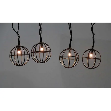 Dekoracje-swiateczne-led - girlanda wewnętrzna led o długości 2,1m zasilana bateryjnie led viborg 312860 polux 