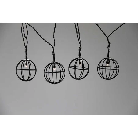 Dekoracje-swiateczne-led - girlanda wewnętrzna led o długości 2,1m zasilana bateryjnie led viborg 312860 polux 