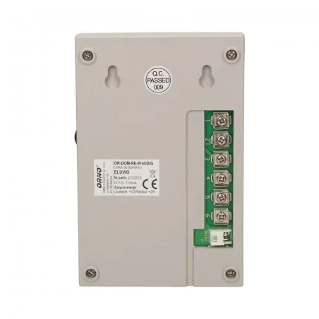 Domofony - domofon z bezsłuchawkowym unifonem eluvio szary orno 