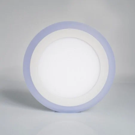 Oprawy-sufitowe - oczko podtynkowe z podświetlanym ringiem downlight 15w vo0598 volteno 