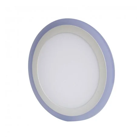 Oprawy-sufitowe - dekoracyjna oprawa sufitowa z podświetlanym pierścieniem 24w volteno 