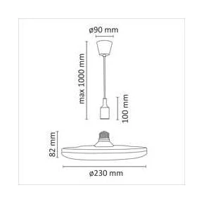 Lampy-sufitowe - lampa sufitowa led w kolorze zielonym 15w 3000k e27 kiki 15 308139 polux 