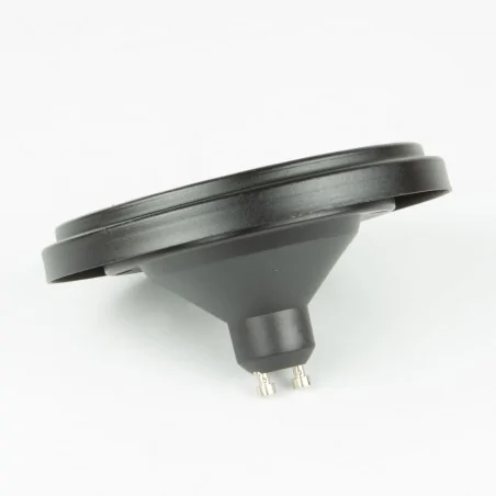 Gwint-trzonek-gu10 - żarówka led czarna gu10 15w pr15-ar111-gu10nw12b 1200lm 120° 4000k prscot 