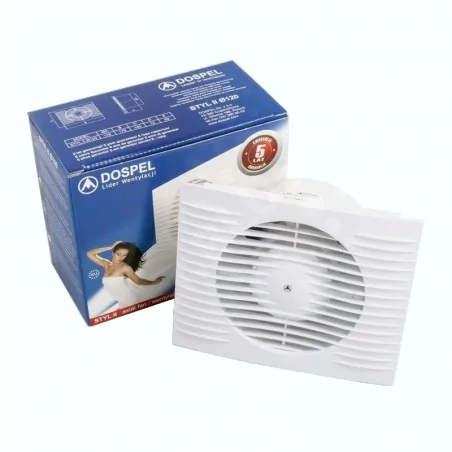 Wentylatory-standardowe - wentylator wyciągowy osiowy dospel styl ii fi 120 wersja standard 007-1131 