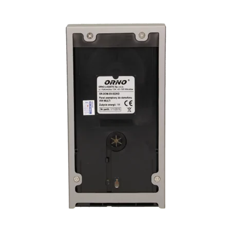 Domofony - zestaw domofonowy dwurodzinny natynkowy vivi multi or-dom-sv-922 orno 