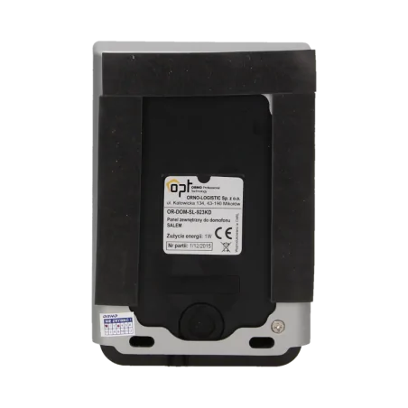 Domofony - natynkowy zestaw domofonowy jednorodzinny salem orno 