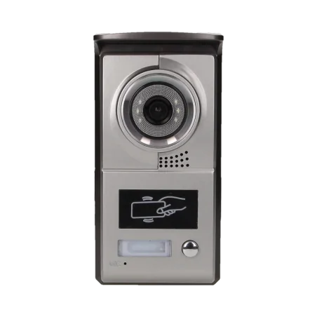 Wideodomofony - zestaw wideodomofonowy z czytnikiem breloków charon bax 7 vdp-40 orno 