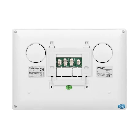 Wideodomofony - zestaw wideodomofonowy na kod ceres 7 or-vid-me-1056/w orno 