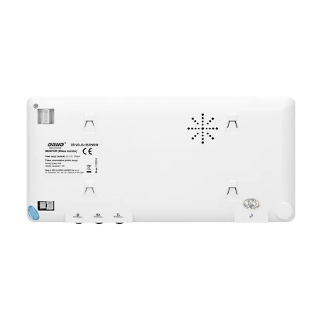 Wideodomofony - zestaw wideodomofonowy biały arcus rfid 7 or-vid-js-1053/w orno 