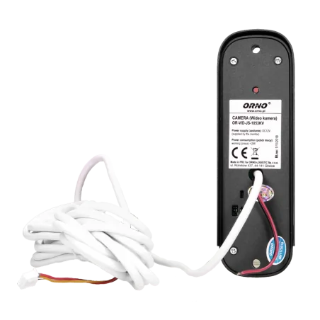 Wideodomofony - zestaw wideodomofonowy biały arcus rfid 7 or-vid-js-1053/w orno 