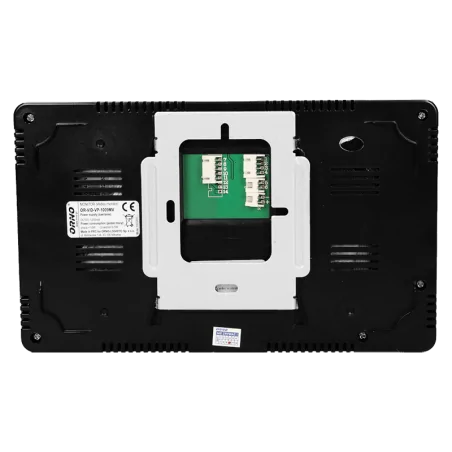 Wideodomofony - zestaw wideodomofonowy z szyfratorem crux 7 czarny or-vid-vp-1049/b orno 