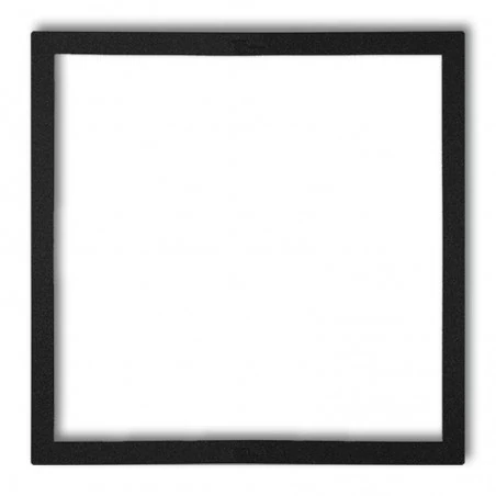 Ramki-pojedyncze - pojedyncza czarna matowa ramka wypełniająca 12drw-1 deco karlik 