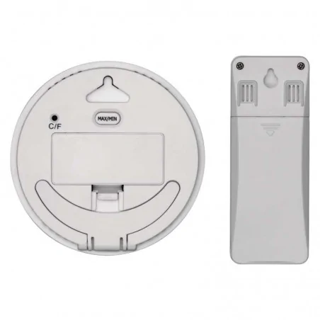 Termometry-i-stacje-pogodowe - termometr na baterie z czujnikiem bezprzewodowym okrągły e0129 emos 