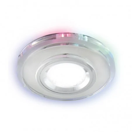 Oswietlenie-sufitowe - sufitowa oprawa punktowa smd led riana led c chrome rgb 02917 ideus 