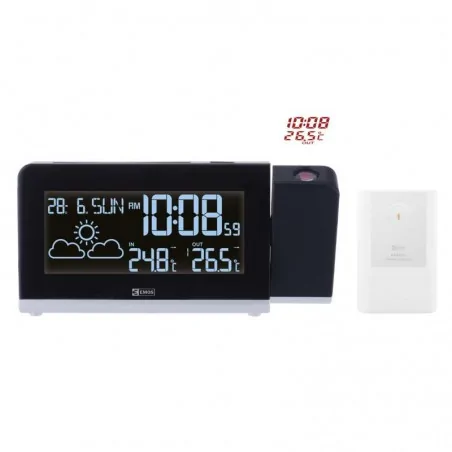 Termometry-i-stacje-pogodowe - stacja pogodowa z projektorem e8466 emos 