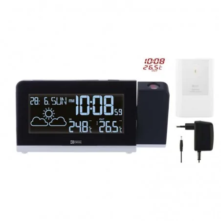 Termometry-i-stacje-pogodowe - stacja pogodowa z projektorem e8466 emos 