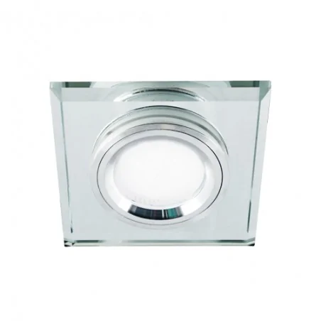 Oprawy-sufitowe - sufitowa oprawa punktowa kwadrat chrom stan d 02924 ideus 