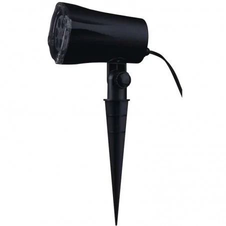 Ozdobne-oswietlenie-do-ogrodu - projektor led białe śnieżynki ip44 zimna biel dcp04 emos 