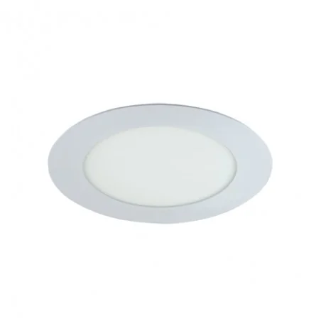 Oprawy-sufitowe - biała oprawa sufitowa smd led slim led c 6w 6500k 02811 ideus 