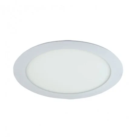 Oprawy-sufitowe - oprawa sufitowa typu downlight biała smd led slim led c 15w 6500k 02813 ideus 