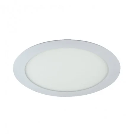 Oprawy-sufitowe - duża oprawa oświetleniowa biała smd led slim led c 18w 6500k 02488 ideus 