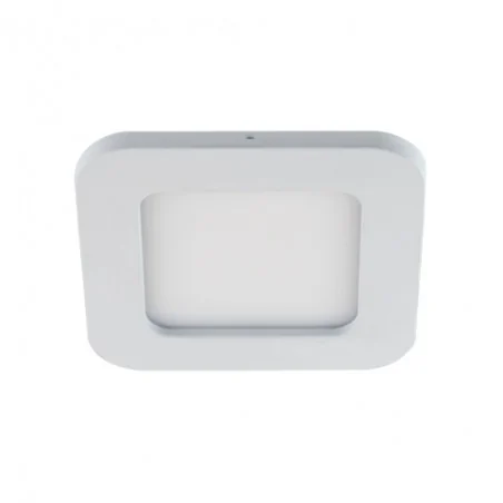 Oprawy-sufitowe - biała oprawa dekoracyjna smd led slim iron led d 6w 4000k 03571 ideus 