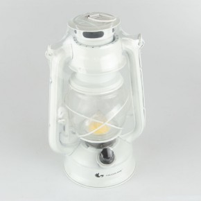 Latarenki-ogrodowe - lampka turystyczna led biała lampka naftowa fcl0025 retro ii led 58lm 4xaa mactronic 